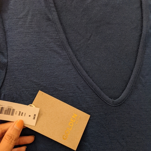 Aritzia Golden by TNA shirt dress - Blue - Picture 2 of 3